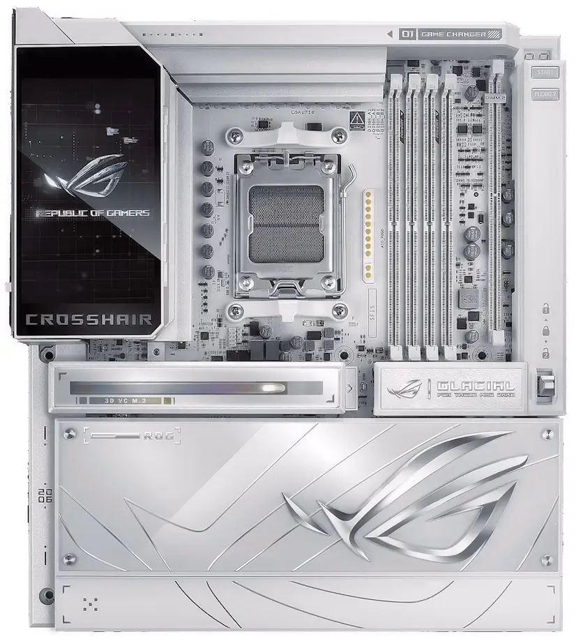 Montaje Placa Base ASUS ROG CROSSHAIR X870E GLACIAL Alcobendas Alcobendas PC - Montaje Placa Base ASUS ROG CROSSHAIR X870E GLACIAL Alcobendas